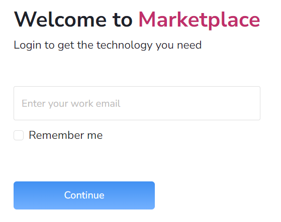 Welcome to Marketplace